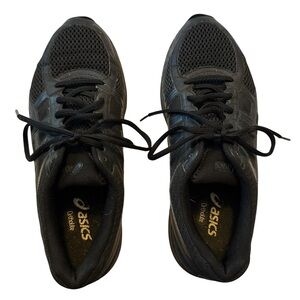 🔵 ASICS Black Running Sneakers Size 9 Women’s